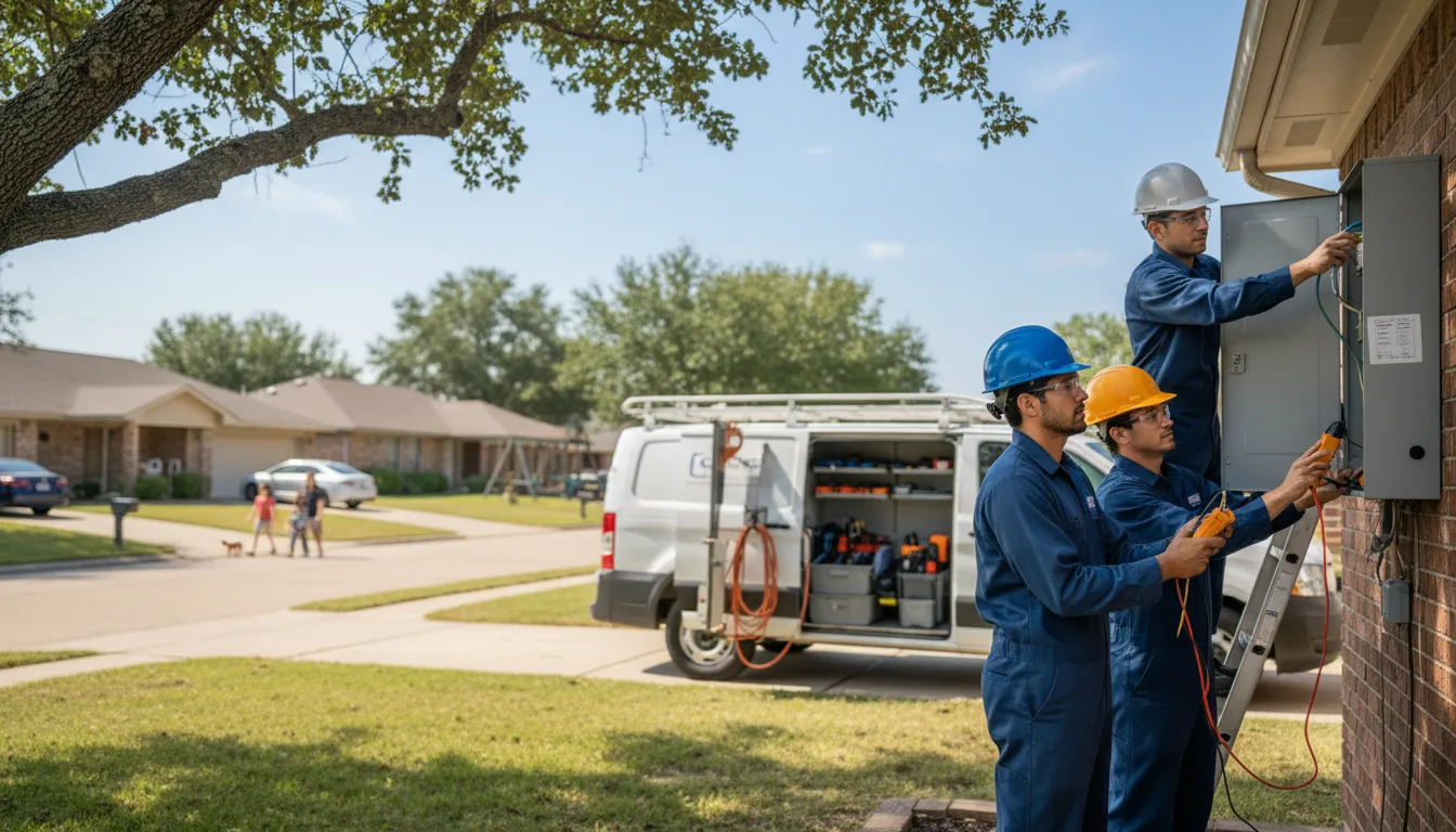 Certified electrician providing emergency electrical services in Beyer, PA